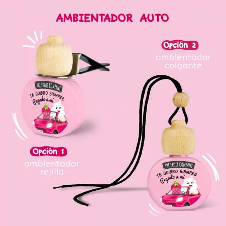 The Fruit Company Ambientador de Coche Fresa Nata 5ml
