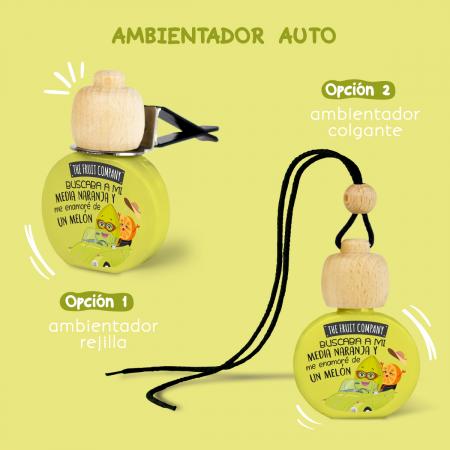 The Fruit Company Ambientador de Coche Melon 5ml