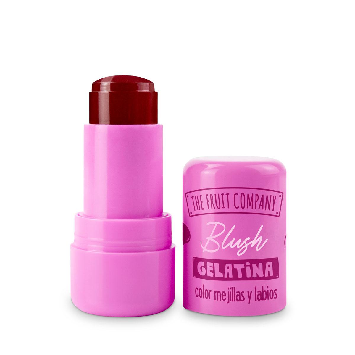 The Fruit Company Blush Gelatina Frambuesa para labios y mejillas 6gr