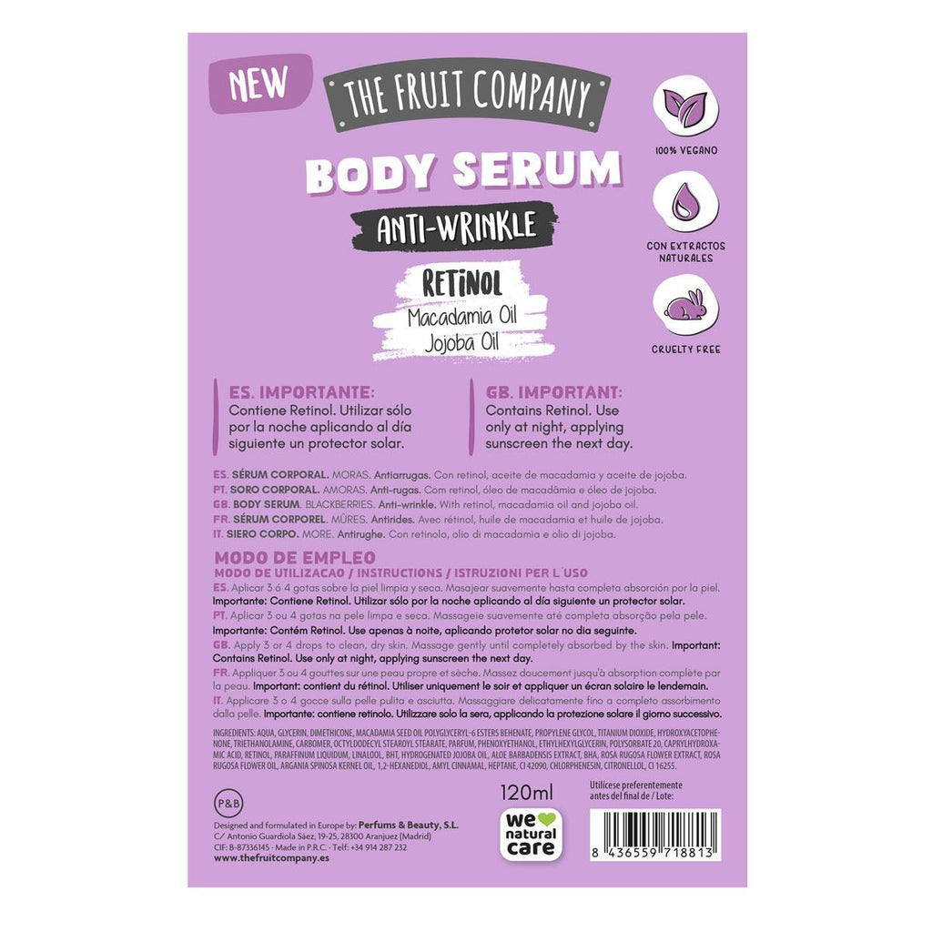 The Fruit Company Body Serum  Anti Arrugas 120ml