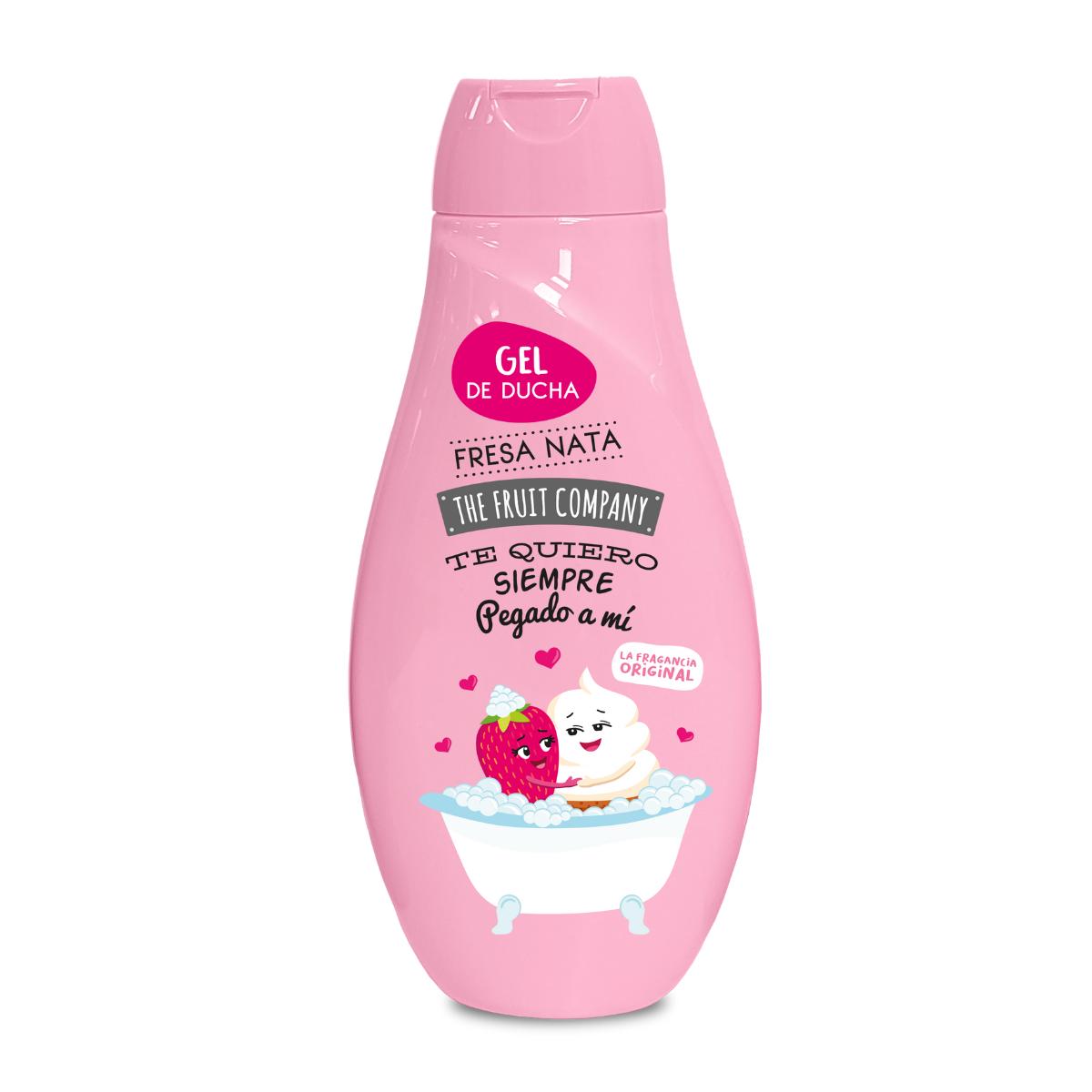 The Fruit Company Gel de Baño Fresa Nata 600ml