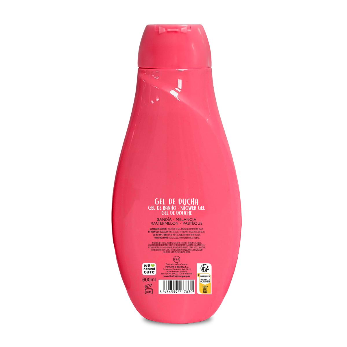The Fruit Company Gel de Baño Sandia 600ml