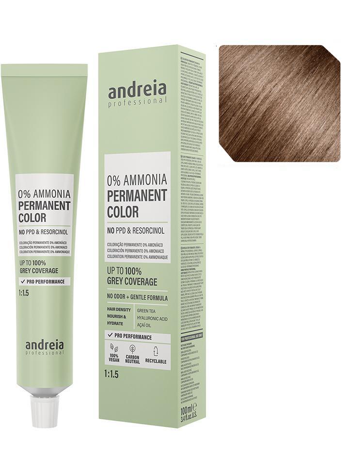 Andreia Coloración Permanente Sin Amoniaco 100ml - 6.3